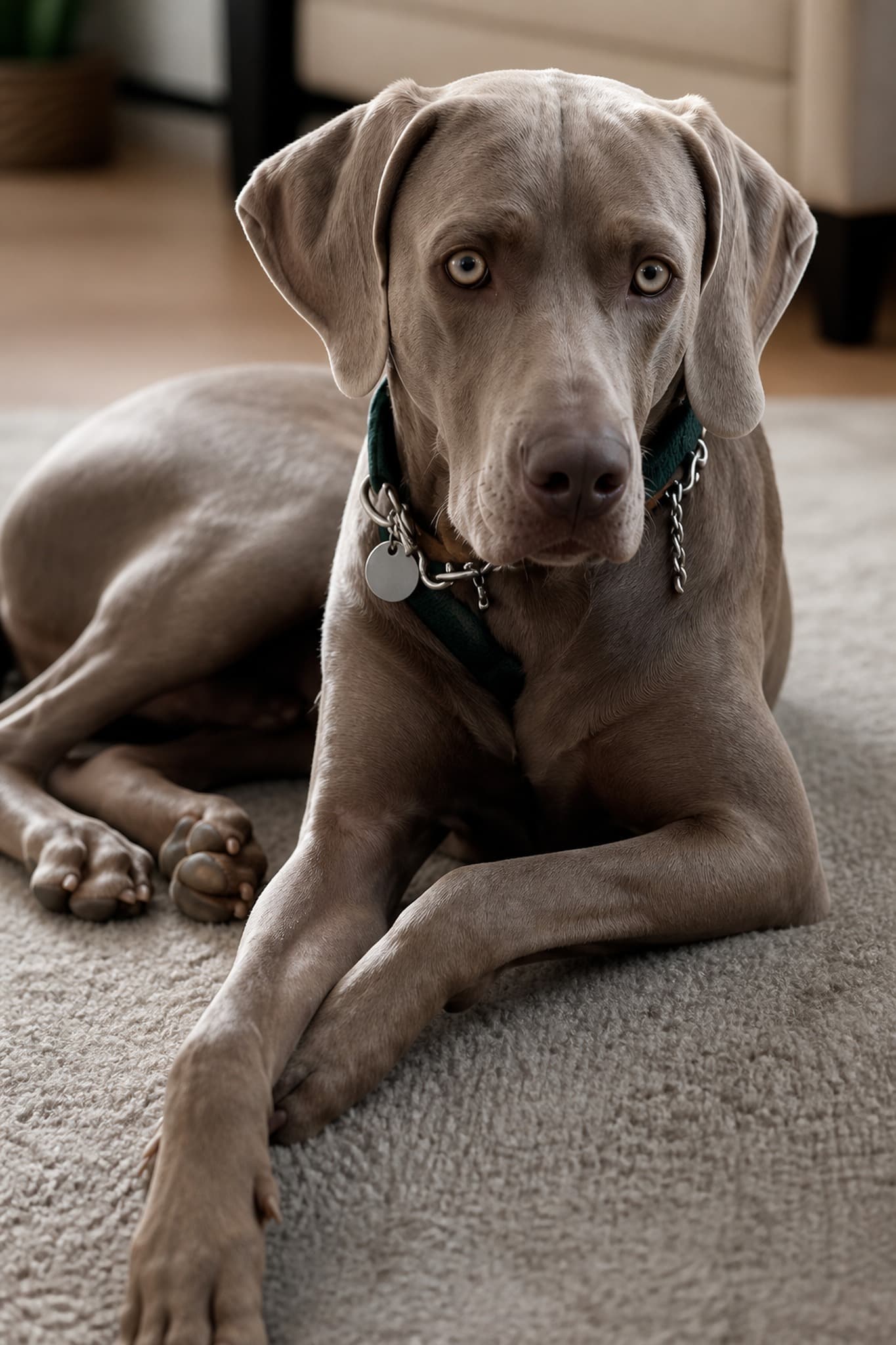 Gustav, Weimaraner